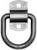  1/2" Forged D-Ring w/ 2-Hole Mounting Bracket, 3-1/2" x 3-3/8" O.D. 