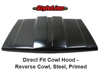 1981 - 87 Chevy Truck STEEL Cowl Hood