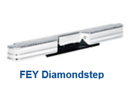 1973-87 Chevy Truck Diamond Step Bumper - Chrome, Black, or Silver Powdercoat