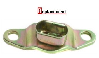 1973-87 Chevy Truck Tailgate Hinge on Bed - Passenger Side