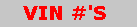 [VIN #'s Decoded]